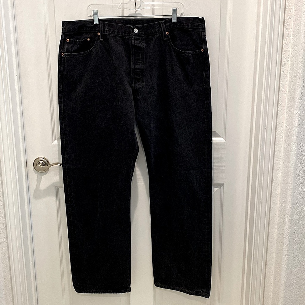 Men’s Levi’s 501 Original Fit Black Jeans 42x32